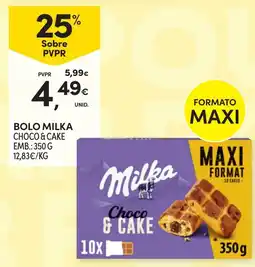 Continente Milka Choco & Cake promoção