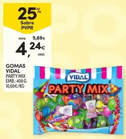 Continente Gomas Vidal Party Mix promoção