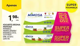 Continente Iogurte aroma mimosa promoção