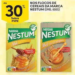 Continente Nos flocos de cereais da marca nestum promoção