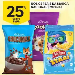 Continente Nacional cereais da marca nacional promoção