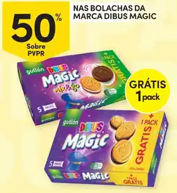 Continente Nas bolachas da marca dibus magic promoção
