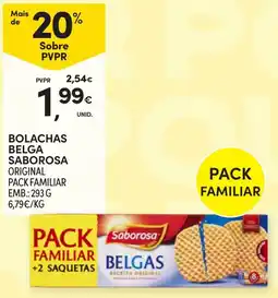 Continente Bolachas belga saborosa promoção