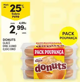 Continente Donuts glacé promoção