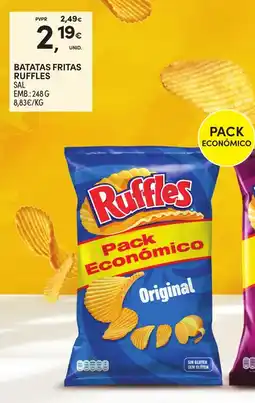 Continente Ruffles Pack Económico Original promoção