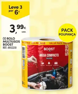 Continente Rolo multiusos boost promoção