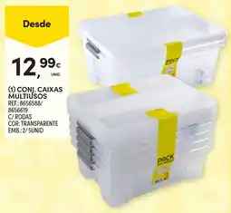 Continente Caixas multiúsos promoção