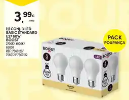 Continente Boost led basic standard promoção