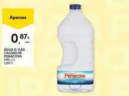 Continente Águas/gás caldas de penacova promoção