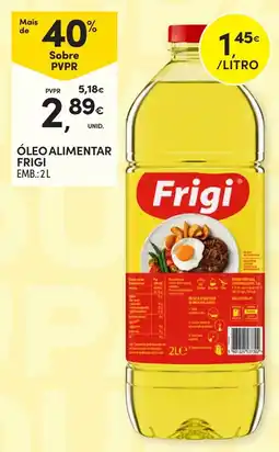 Continente Óleo alimentar frigi promoção