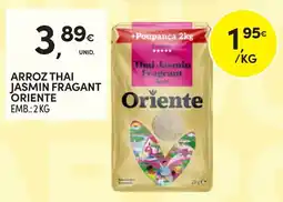 Continente Arroz thai jasmin fragrant oriente promoção