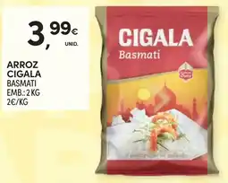 Continente Arroz cigala basmati promoção