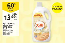 Continente Detergente líquido p/ máquina xau promoção
