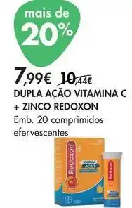 Pingo Doce Redoxon - dupla ação vitamina c + zinco promoção