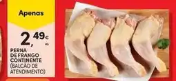 Continente Bom dia Continente - perna de frango promoção