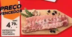 Continente Bom dia Continente - entrecosto de porco promoção
