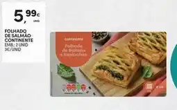Continente Bom dia Continente - folhado de salmoo promoção