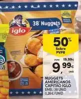 Continente Bom dia Iglo - nuggets americanos capitao promoção