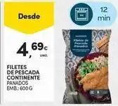 Continente Bom dia Continente - filetes de pescada promoção