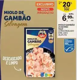 Continente Bom dia Iglo - miolo gambão promoção