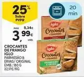 Continente Bom dia Iglo - crocantes de frango promoção