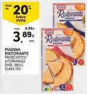 Continente Bom dia Piadina ristorante promoção