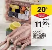 Continente Bom dia A+ - polvo promoção