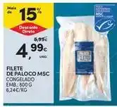Continente Bom dia Filete de paloco msc promoção