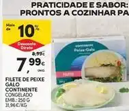 Continente Bom dia Continente - filete de peixe galo promoção