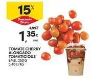 Continente Bom dia Tomate cherry alongado tomaticious promoção