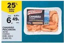 Continente Bom dia Pescanova - camarão promoção