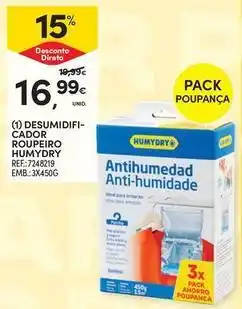 Continente Bom dia A+ - desumidific cador roupeiro promoção