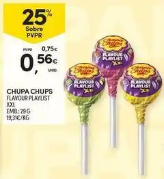Continente Bom dia Xxl - chupa chups promoção
