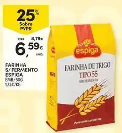 Continente Bom dia Espiga - farinha s/ fermento promoção