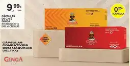 Continente Bom dia Ginga - cápsulas de café promoção