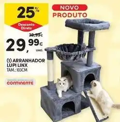 Continente Bom dia Continente - arranhador lupílinx promoção