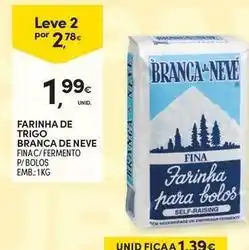 Continente Bom dia Branca de neve - farinha de trigo promoção