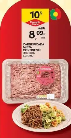Continente Bom dia Picada - carne mista promoção