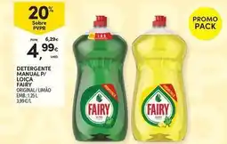 Continente Bom dia Fairy - detergente manual p/ laica promoção