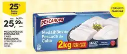 Continente Bom dia Pescanova - medalhão de pescada o do pesca promoção