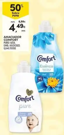 Continente Bom dia Comfort - amaciador promoção