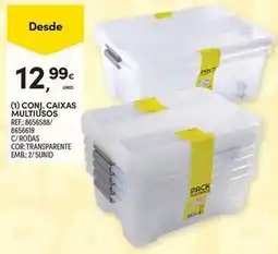 Continente Bom dia Conj. caixas multiusos promoção