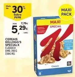 Continente Bom dia Kellogg's - cereais special k promoção