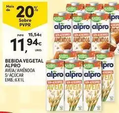 Continente Bom dia Alpro - bebida vegetal promoção