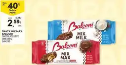 Continente Bom dia Balconi - snack mix max promoção