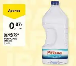 Continente Bom dia Penacova - água s/gas caldas de promoção