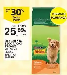 Continente Bom dia Purina - alimento seco p/ cao friskies promoção