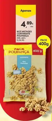 Continente Bom dia Continente - noix metales promoção