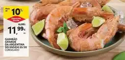 Continente Bom dia Gambao grande da argentina selvagem promoção