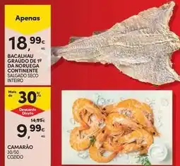 Continente Bom dia Continente - bacalhau cozido promoção